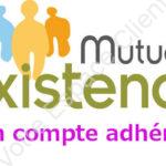 Mutuelle Existence Mon compte - www.mutuelle-existence.fr