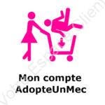 AdopteUnMec : mon compte