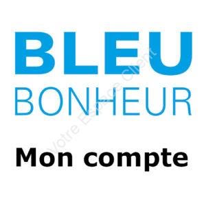 Bleu Bonheur mon compte : se connecter à mon espace client en ligne