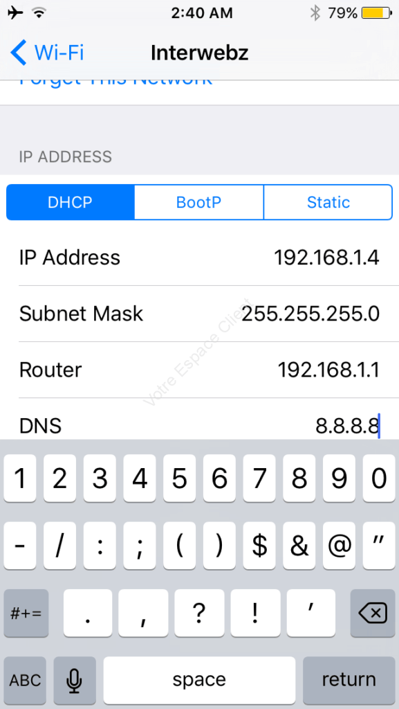 Paramétrer son navigateur internet sur smartphone iOS : iPhone & iPad