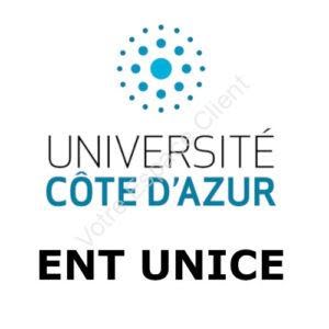 ENT Unice : gérer mon compte Sésame sur ent.unice.fr