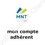 Mon compte MNT : mon espace adhérent en ligne