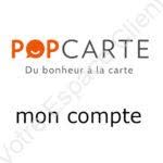 Mon compte PopCarte : se connecter sur popcarte.com