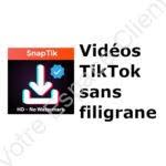 SnapTik : comment télécharger des vidéos TikTok sans filigrane ?